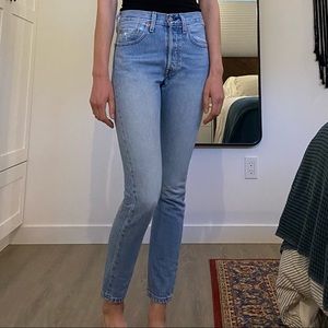 Levi's 501 Skinnies